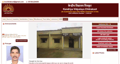 Desktop Screenshot of kvchitrakoot.org